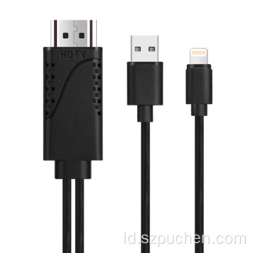 Telepon Kabel AV Digital ke Adaptor HD-MI